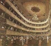 Gustav Klimt Auditorium of the old Burgtheater (mk20) Norge oil painting reproduction